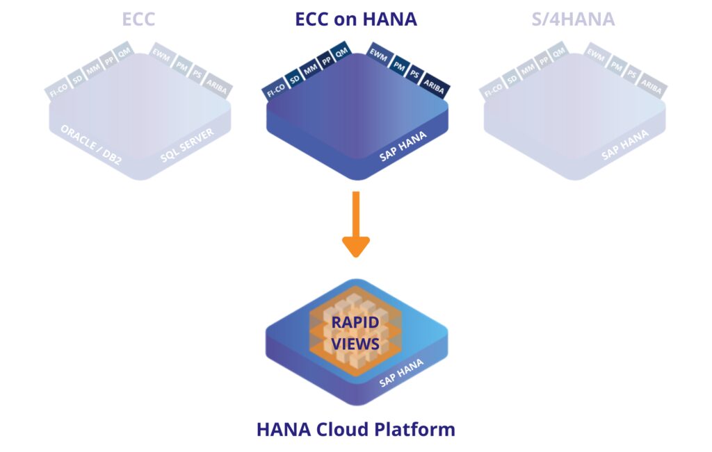 Rapid Views HANA Cloud Platform