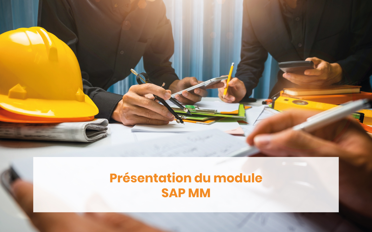 Présentation du module SAP MM, conçu pour la gestion des matériaux dans les processus d'approvisionnement et d'inventaire.