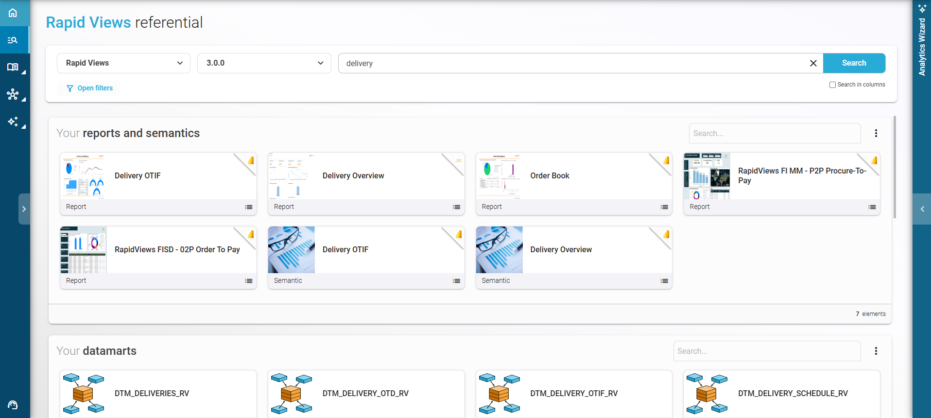 Référentiel Business Content SAP de RapidViews pour faciliter l’exploitation des données SAP.