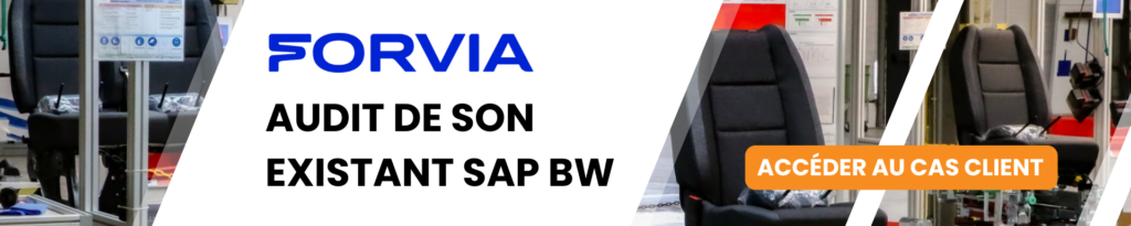 Image de l’audit SAP BW réalisé par RapidViews pour Forvia : analyse de la qualité et de la performance des données SAP.